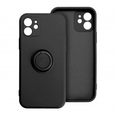 SILICONE RING for XIAOMI Redmi Note 10 Pro FORCELL Plastic back phone cover Black