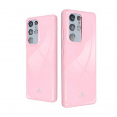 Jelly for Samsung Galaxy A22 LTE MERCURY cover TPU Pink