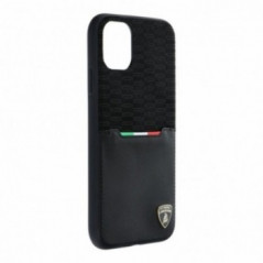 Originálny zadný kryt for Apple iPhone 11 Pro Lamborghini cover TPU Black