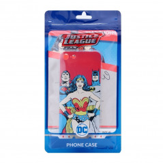 Justice League for Apple iPhone XS DC Silicone cover Red