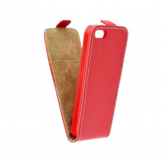 Slim Flexi Fresh for Apple iPhone 8 Plus Cover with vertical opening Red