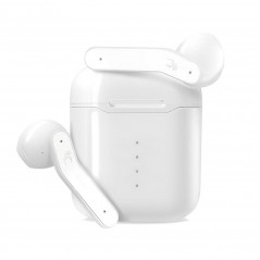 Bluetooth Earphones Stereo TWS HP-037 z with power bank White