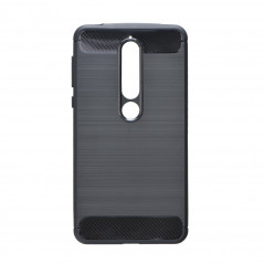 CARBON for Nokia 2.3 FORCELL Silicone cover Black