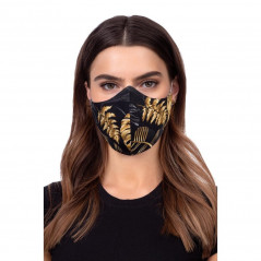 Face mask - golden jungle Gold