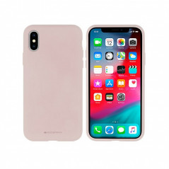 Mercury Silicone for Apple iPhone XS Silicone cover Pink