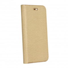 Luna Book GOLD for Samsung Galaxy A42 5G Wallet case Gold