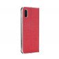 Luna Book Silver for Samsung Galaxy A42 5G FORCELL Wallet case Red
