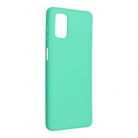Colorful Jelly Case for Samsung Galaxy M51 Roar cover TPU Green