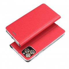 LUNA Carbon for Motorola Moto G 5G FORCELL Wallet case Red