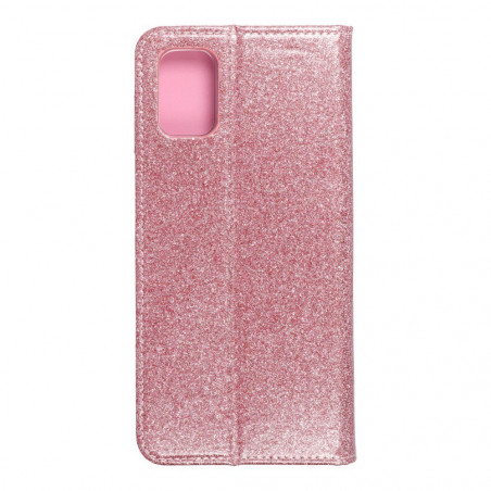 SHINING Book for Samsung Galaxy M51 FORCELL Wallet case Pink