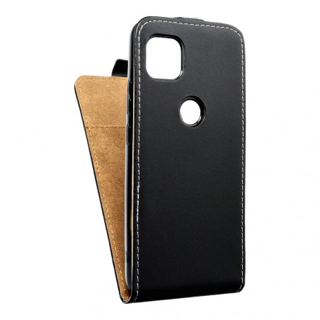 Slim Flexi Fresh for Motorola Moto G 5G Cover with vertical opening Black