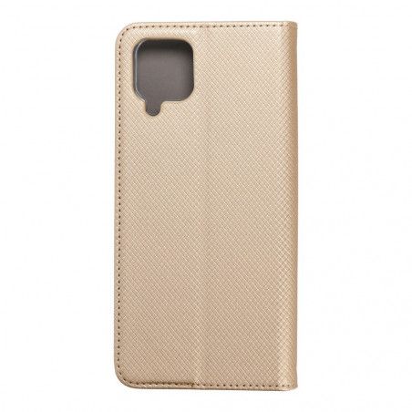 Smart Case Book for Samsung Galaxy M12 Wallet case Gold