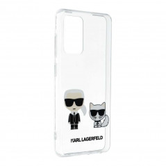 Original case for Samsung Galaxy A52 5G KARL LAGERFELD cover TPU Transparent