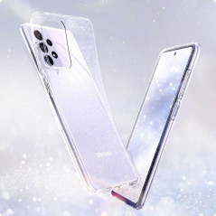 Liquid Crystal Glitter for Samsung Galaxy A52 5G SPIGEN cover TPU Transparent
